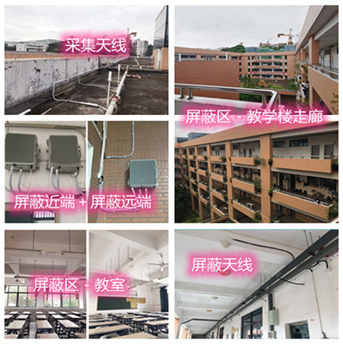  云溪某中学考场屏蔽案例（数字信令级）
